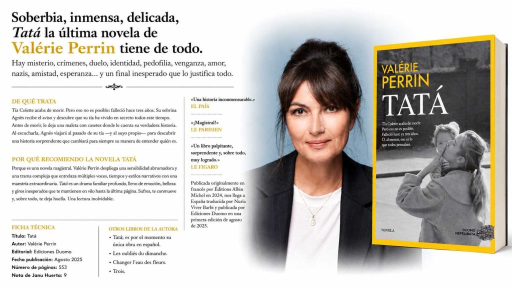 Reseña gráfica novela Tatá 