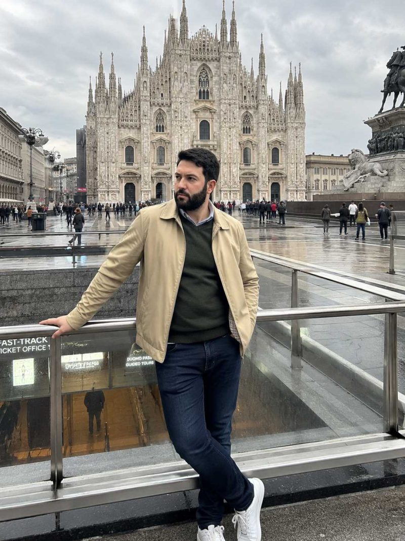 Janu Huerta en la Toscana