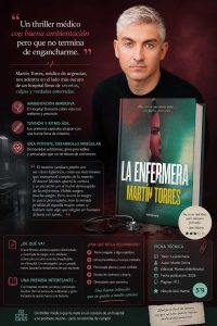Reseña gráfica novela La Enfermera 